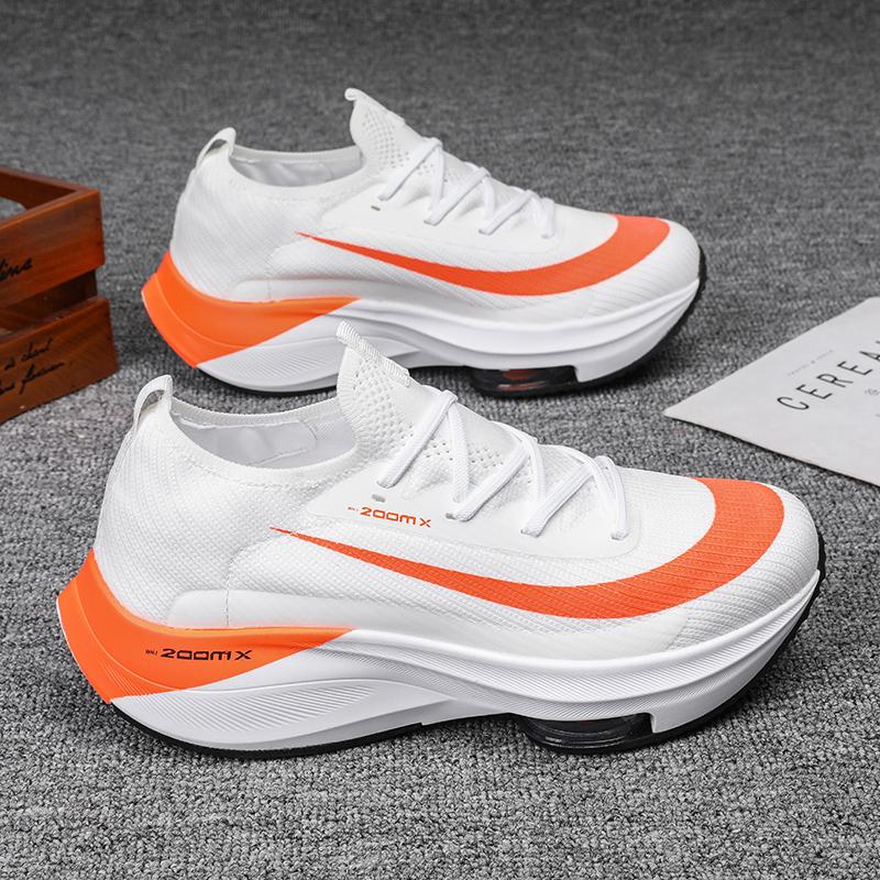 Herren Unisex Mode Sneaker Atmungsaktiv Bequem Runde Zehenpartie Laufschuhe Damen Trainer Dämpfung Paar Schnürschuhe Tennisschuhe