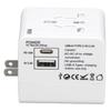 Universal Travel Power Adapter with USB A USB C Ports Safety Power Converter for Cell Phone Laptop