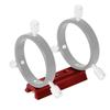 M8 Hole Finder Scope Mount Aluminum Telescope Accessories Universal Guide Scope Base  Astronomical
