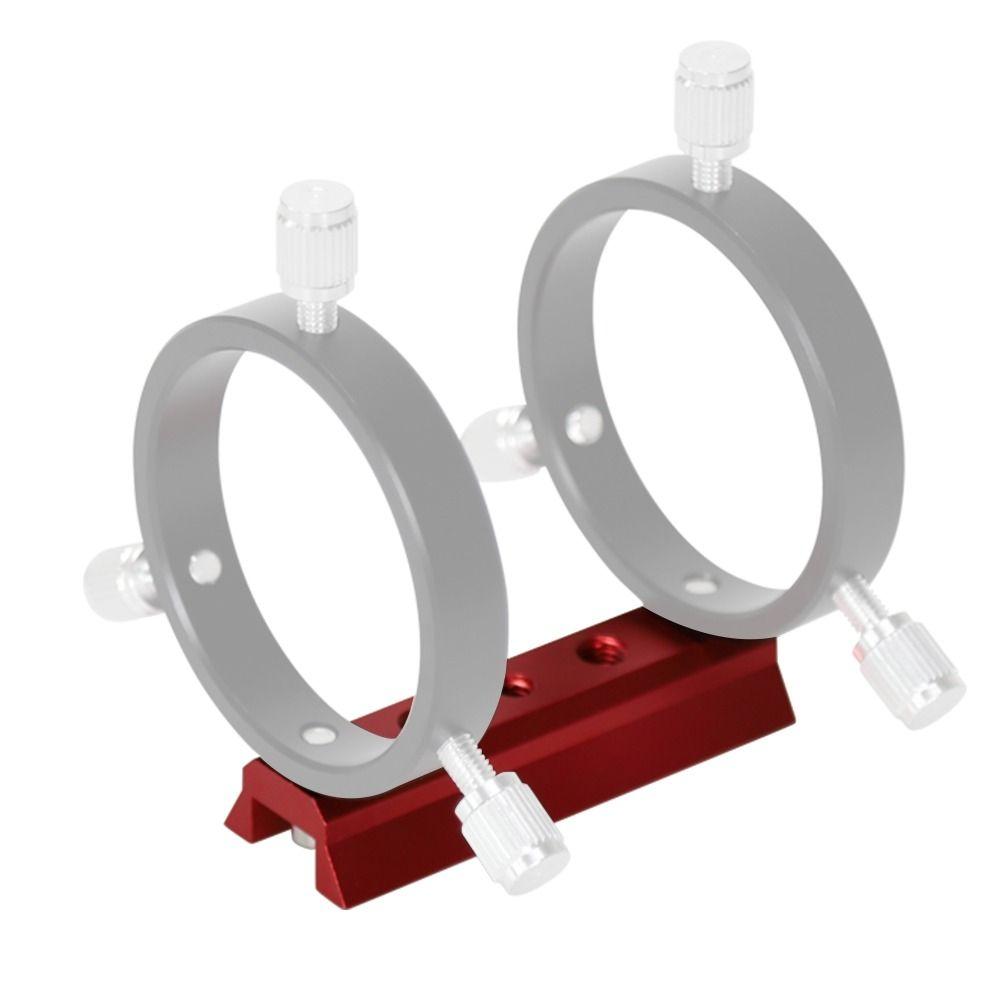M8 Hole Finder Scope Mount Aluminum Telescope Accessories Universal Guide Scope Base Astronomical