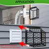 2Pcs Dryer Vents Bird Guard Drying System Protector Dryer Vents Cover Guard Carbon Steel Ventilation Bird Cage Enduring