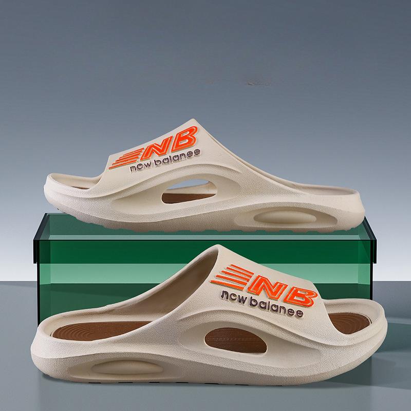 

Тапочки мужские летние толстые подошвы прочные купальные нескользящие домашняя одежда сетевые красные парные тапочки женские 44-45 хаки