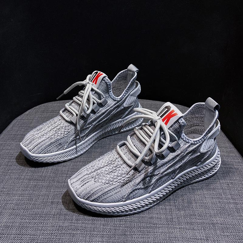 Women's 2024 Spring Flyknit Coconut Sneakers: Korean Style Casual Running Shoes F8801