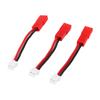 3Pcs PH2.0 To JST Plug Adapter Connector for AXIAL SCX24 1 24 Tracked Vehicle Upgrade Part