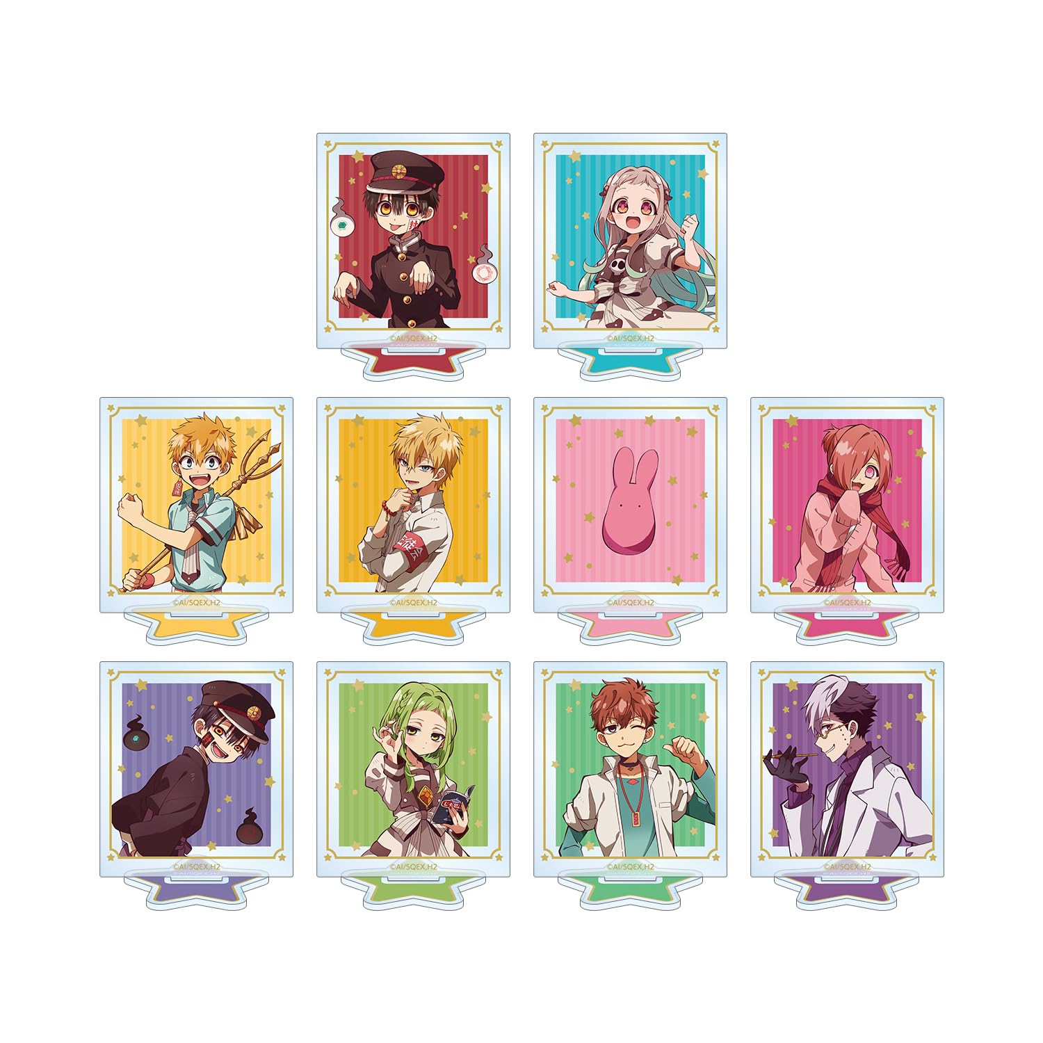 

Short Anime School Boy Trading Acrylic Stands Box of 10 After Hanako-kun