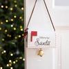 Wood Mailbox Hanging Ornament Weather Resistant Christmas Tree Decoration Easy Installation For Mantel Door Entryway