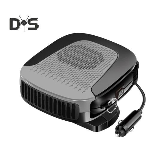 Car Heater Fan Defroster 12V Portable Windshield Defogger Fast Heating with Igniter Port Overheating Protection Low Noise Compact Cooling Fans for