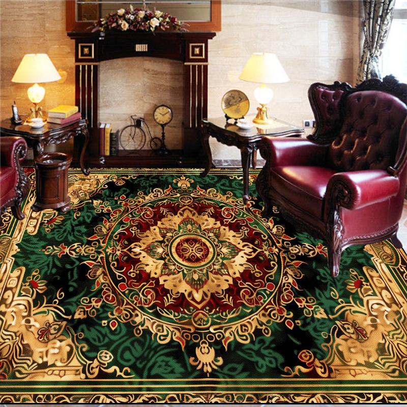 

Розкішний килим у перському стилі великого розміру для вітальні, декор, килимкова доріжка під диван 200x300 см для дому, спальні, гардеробної, м який, нековзкий килимок для підлоги 120*160cm
