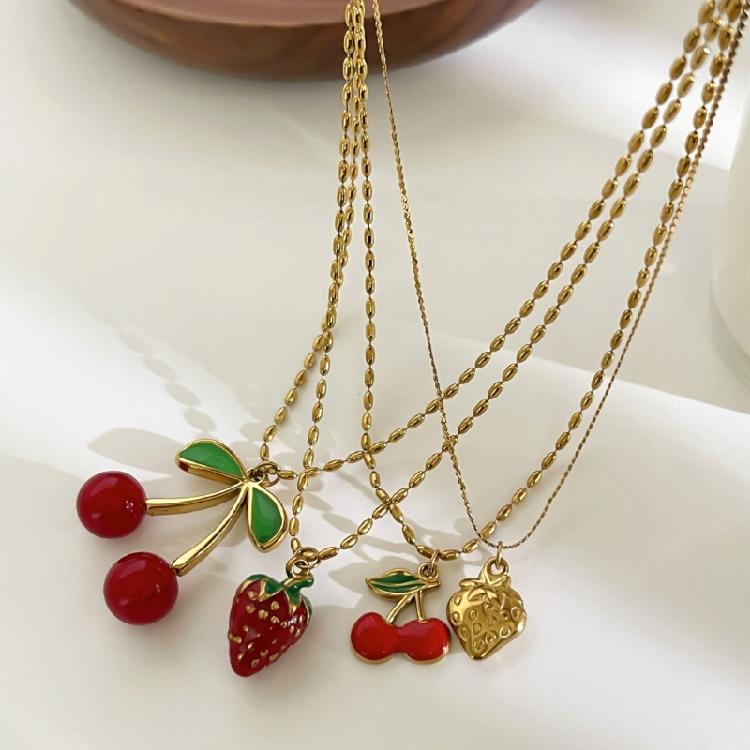 Elegant Pendant Necklace Adjustable Chain Lightweight Jewelry for Girls Birthday Gift Temperament Clavicular Chain