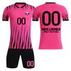 Customizable Soccer Jersey Set for Men Women Personalized & Number Breathable Quick-Dry Fabric &