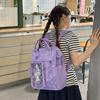 Transparent Backpack/Ita Bag/handbag for Young Girls