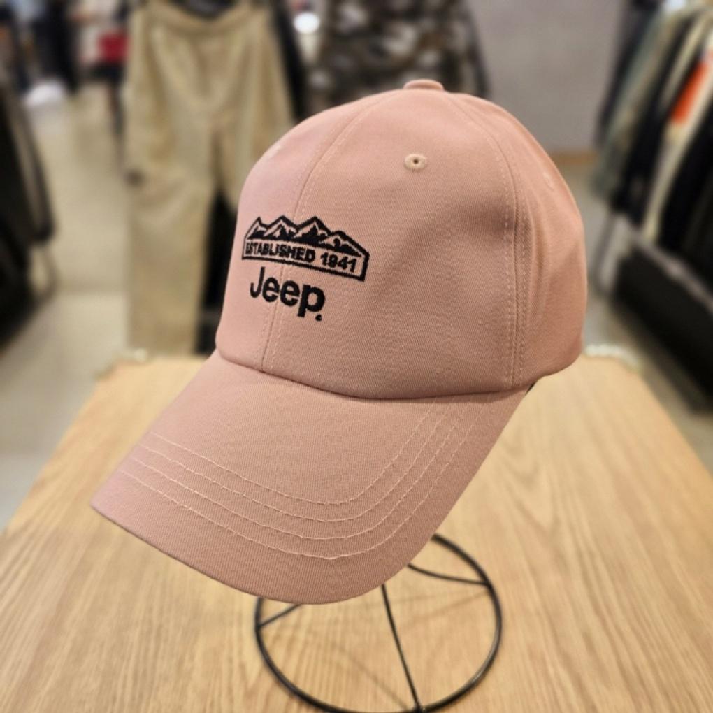 Jeep Mountain Logo Embroidered Ball Cap_JO0GCU191