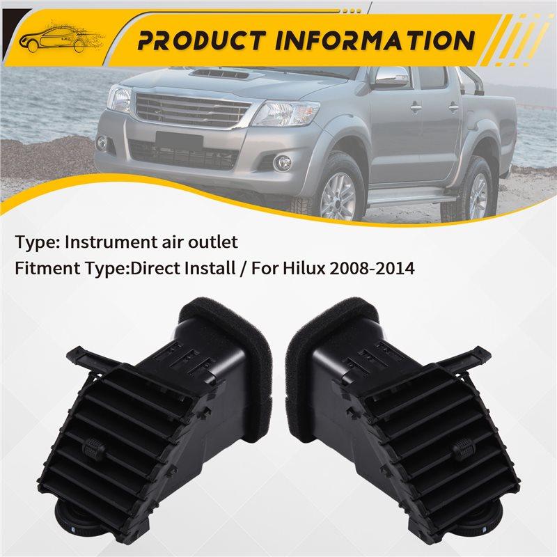 Air Conditioning Outlet Grill Panel Front Center Dash For Toyota Hilux 2008-2014 Ac Vents Radio Trim Bezel