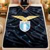 Flannel BlanketLazio FC Warm Soft Throw Blanket for Indoor Sofa Bed Living Room Use