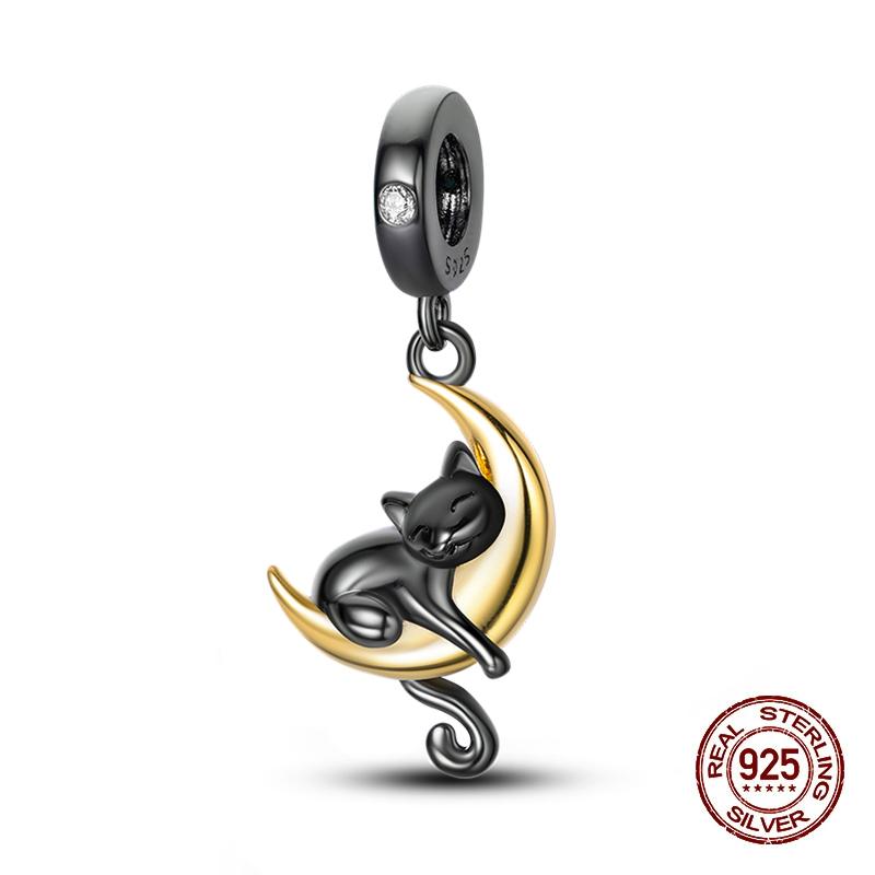 New Halloween 100% Copper Luminous Pumpkin Skull Ghost Charms Fit Pandach Original Bracelet Diy Party Jewelry