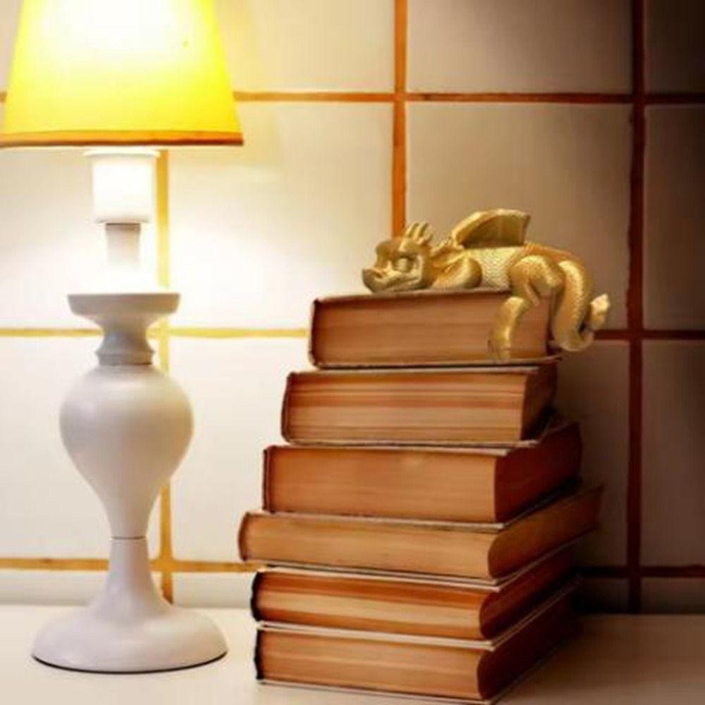 3D Printed Sleeping Dragon Bookshelf Plastic Dragon Figurine Dragon Ornament  Fantasy Enthusiasts