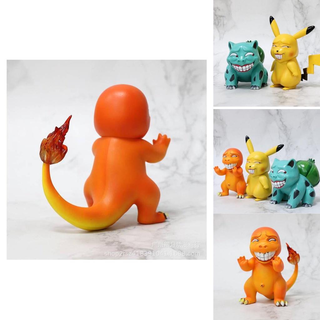 Bonecos Pokémon Coloridos e Vibrantes para Decorações de Carro e de Mesa