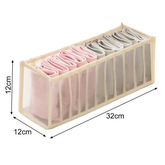 Dustproof Large Capacity Storage Box Fashion Elastic Wrinkle-resistant Underwear Holder