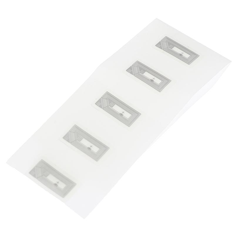 100 Stücke Nfc Chip Ntag213 Aufkleber Nass Inlay 2*1 cm 13,56 Mhz Rfid Ntag213 Label Tag