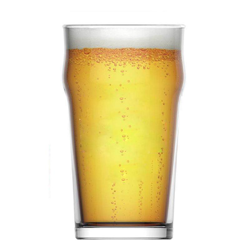 Pint Glass,British Style Imperial Beer Glasses,English Pub Style Ale Glassware ,Unique Design Set of 2/ 4