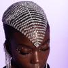 Glitter Shiny Headpiece Cap Bling Crystal Head Chain Multi-Layer Rhinestone Headband  Performance