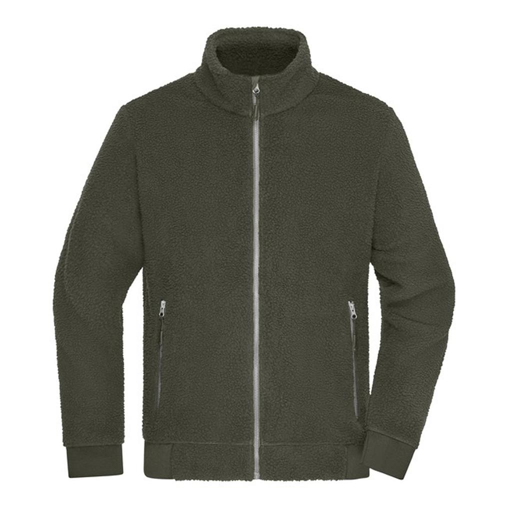James and Nicholson Unisex Adult Sherpa Fleece Jacket