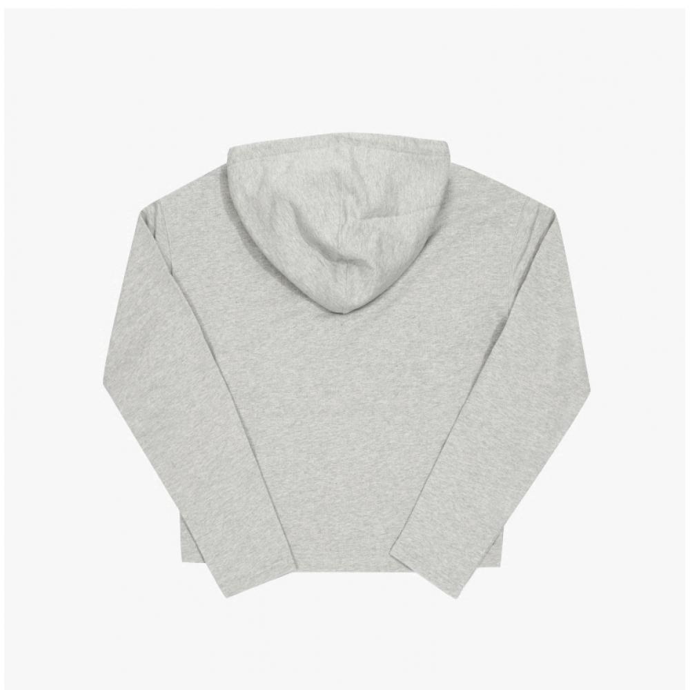 Ami Crop Women S Hoodie Small Heart Logo fSw767 730 0951