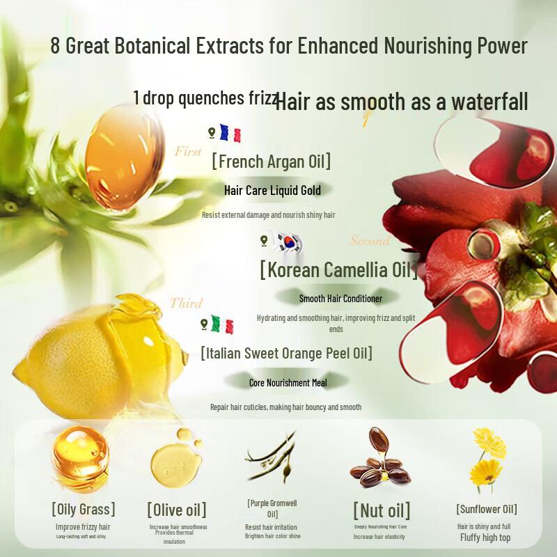 VTS Lekki Nawilżający Olejek do Włosów