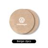 2pcs Car Suede Coaster Water Cup Holder Drink Pad Auto Interior Accessories For Volkswagen VW Jetta Golf Beetle CC EOS GTI zr4