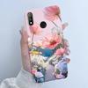 For Realme 3 3i 3Pro Phone Case Butterfly Flower Girl Design Soft Silicone TPU Back Housing for Oppo Realme 3 Realme3 Pro Covers