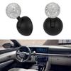 Diamonds Covered Car Push Start Button Cover Elegant Joystick Lever for Modern Vehicles Car Interior Accessory