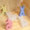 Bunnies Statue Silicone Molds for Epoxy Resin Handmade Silicone Soap Molds Chocolate Fondant Silicone Mould
