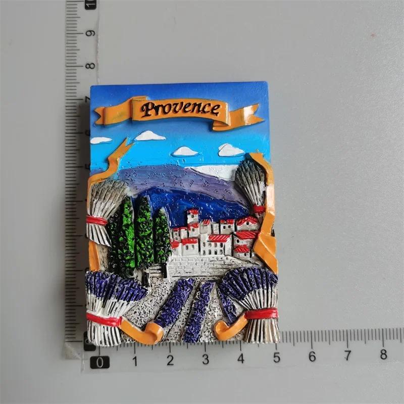 France Tourist Souvenir Fridge Magnets Corsica Cannes Nice Alsace Menton French Magnetic Stickers Decoration Travel Gifts
