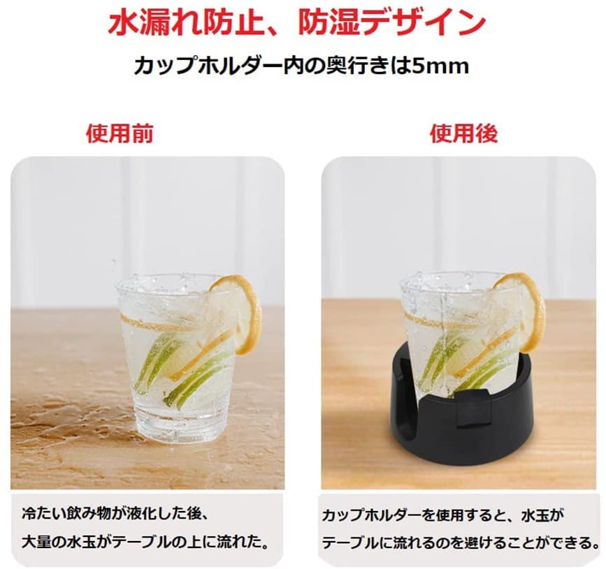 Keyatubo No Spill Drink Holder Cup Holder Mug Easy Install Spill Proof Cup for