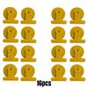 4/16pcs Magnetic Clips Heavy Duty Refrigerator Whiteboard Space-Saving Clip Set for Kitchen Office Photo Displays Holder Decor