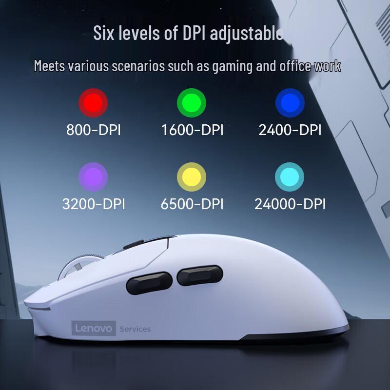 Lenovo M322 Tri-Mode Rechargeable Gaming Mouse