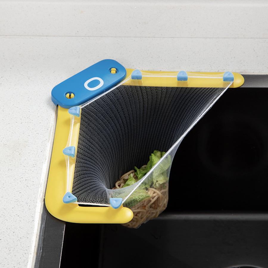 2 Pcs Octopus Basin Draining Rack Kitchen Sink Garbage Filter Net Washing Bowl Water Pool Draining Basket Disposable Anti-Clog Net