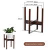 ABWR-Nordic Flower Pot Rack Floor-Standing Rack Balcony Living Room Green Radish Pot Rack
