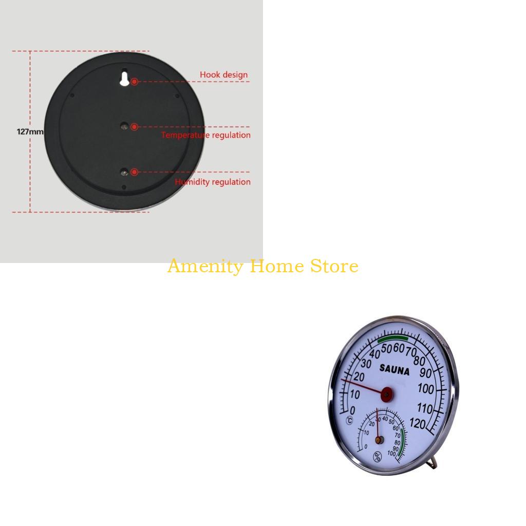F26C Indoor Thermometer Hygrometer Large Display Dial Type Wall Mounted Analog-Humidity Temperature Meter Gauge High Accuracy China Mainland