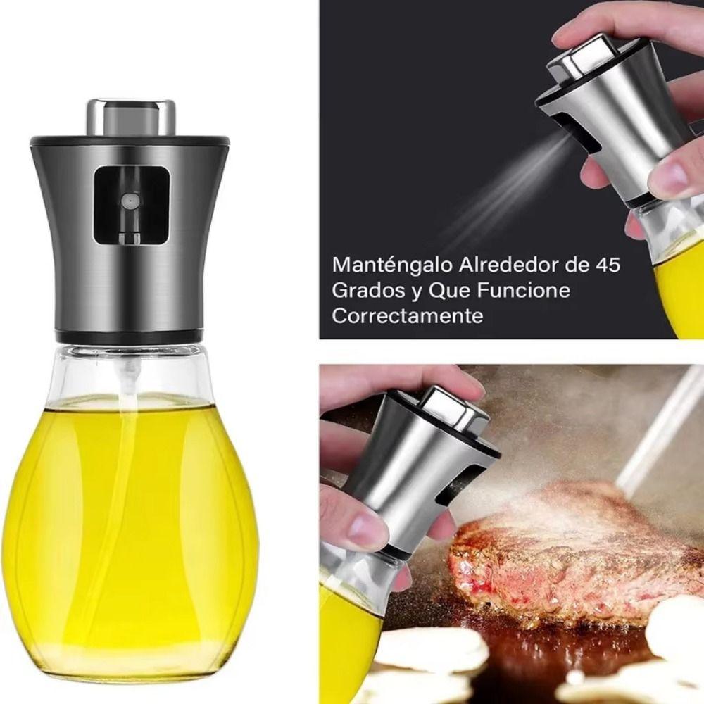 Fine Spray Glass Oil Sprayer Glass Oil Dispenser Bottle Kitchen Spray Container  Kitchen Gadgets