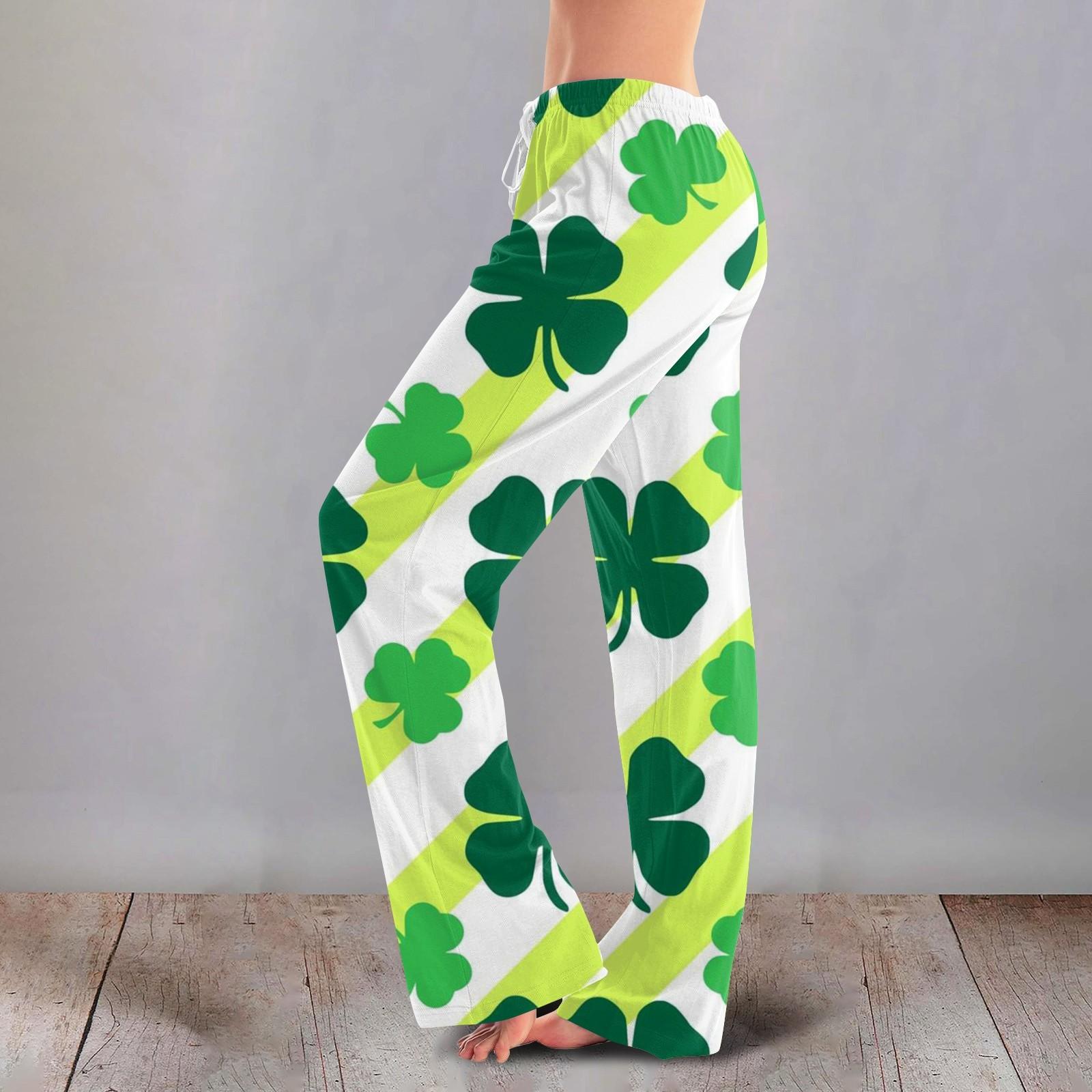 

Женские повседневные прямые брюки с принтом повседневные длинные брюки XL