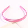 1.5CM Candy Color Satin-Fabric Wrapped Plastic Headband - DIY Hair Accessory