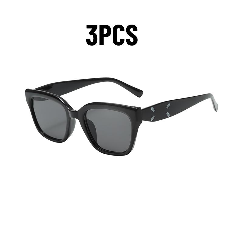 1PCS Classic Rectangle Sunglasses Retro UV400 Protection High Quality Acetate Women Driving Eyeglass