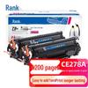 Gezhige CE278A Compatible Toner Cartridge (2-Pack)