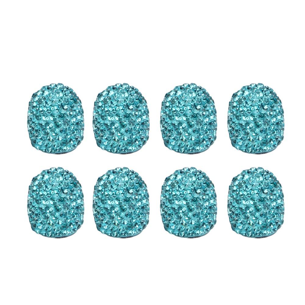 8PCS Dustproof Wheel Valve Stem Caps Handmade Rhinestone Bling Valve Stem Caps  Auto Shop