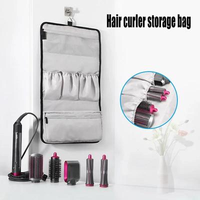 Waterproof PU Leather Travel Case for Dyson Airwrap Styler AndSupersonic Hair Dryer- Portable Travel Storage Bag for Hair Tools