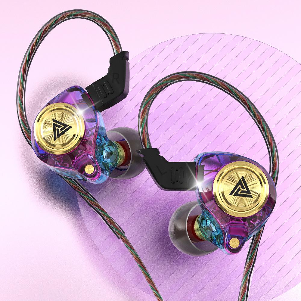 QKZ AK3 Wired In-Ear Earphones - Heavy Bass, In-line Control, Dynamic Driver, Mobile Compatible Earbuds