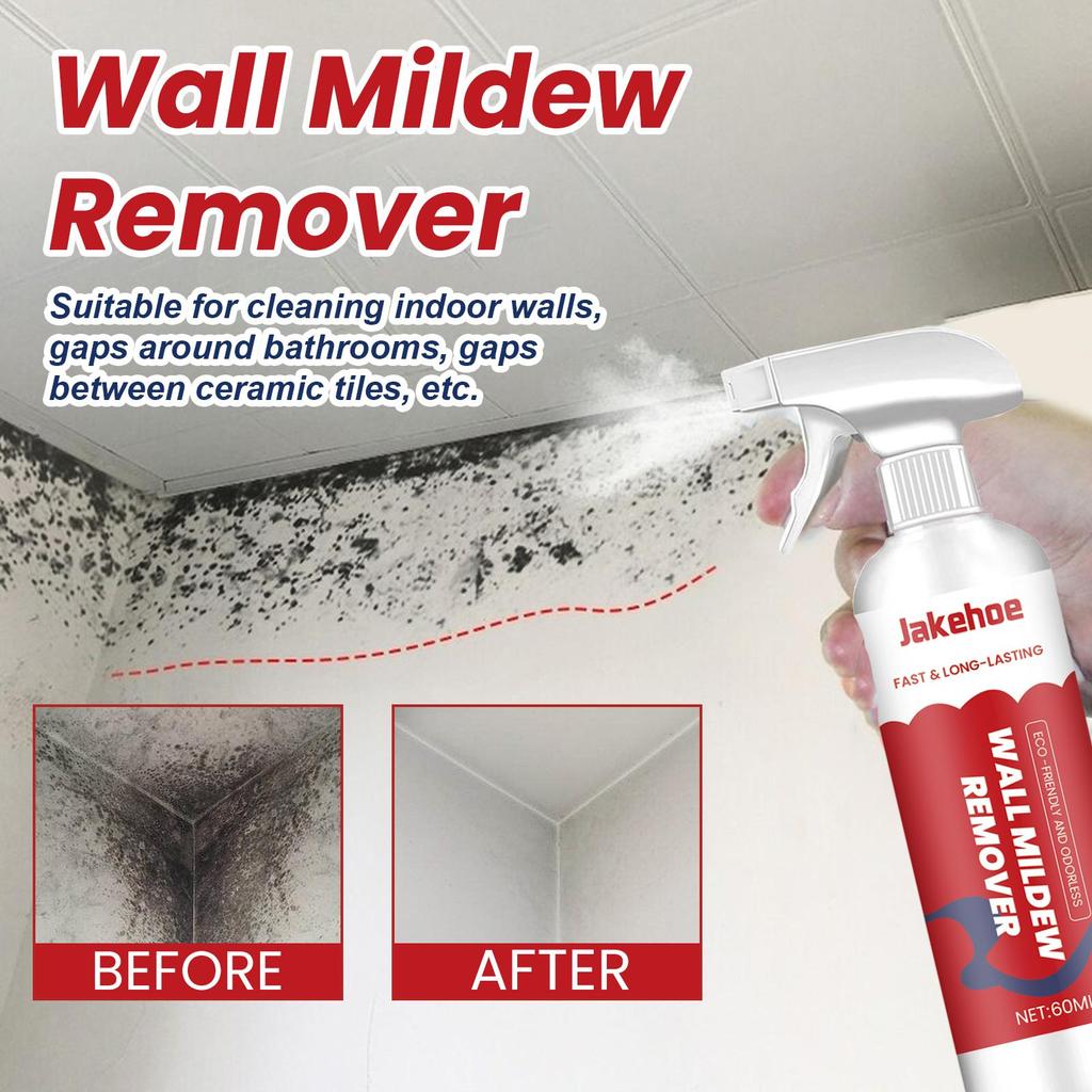 60ml Wall mold remover bathroom tile floor mold removal wall wall cleaning stains mold remover