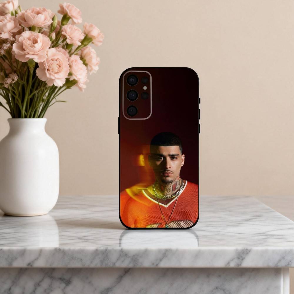 Singer Z-Zayn Malik Phone Case For Samsung S25,24,23,22,30,21,10,9,Ultra,Plus,Lite,FE,4,5 G Soft Black Case