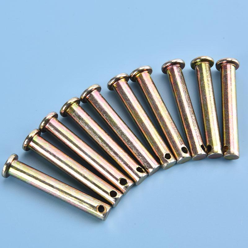 10 Teile/satz 186F Diesel Landwirtschaft Rotary Tiller Pin 8x40 8x50 Lock Pin Welle R Karte